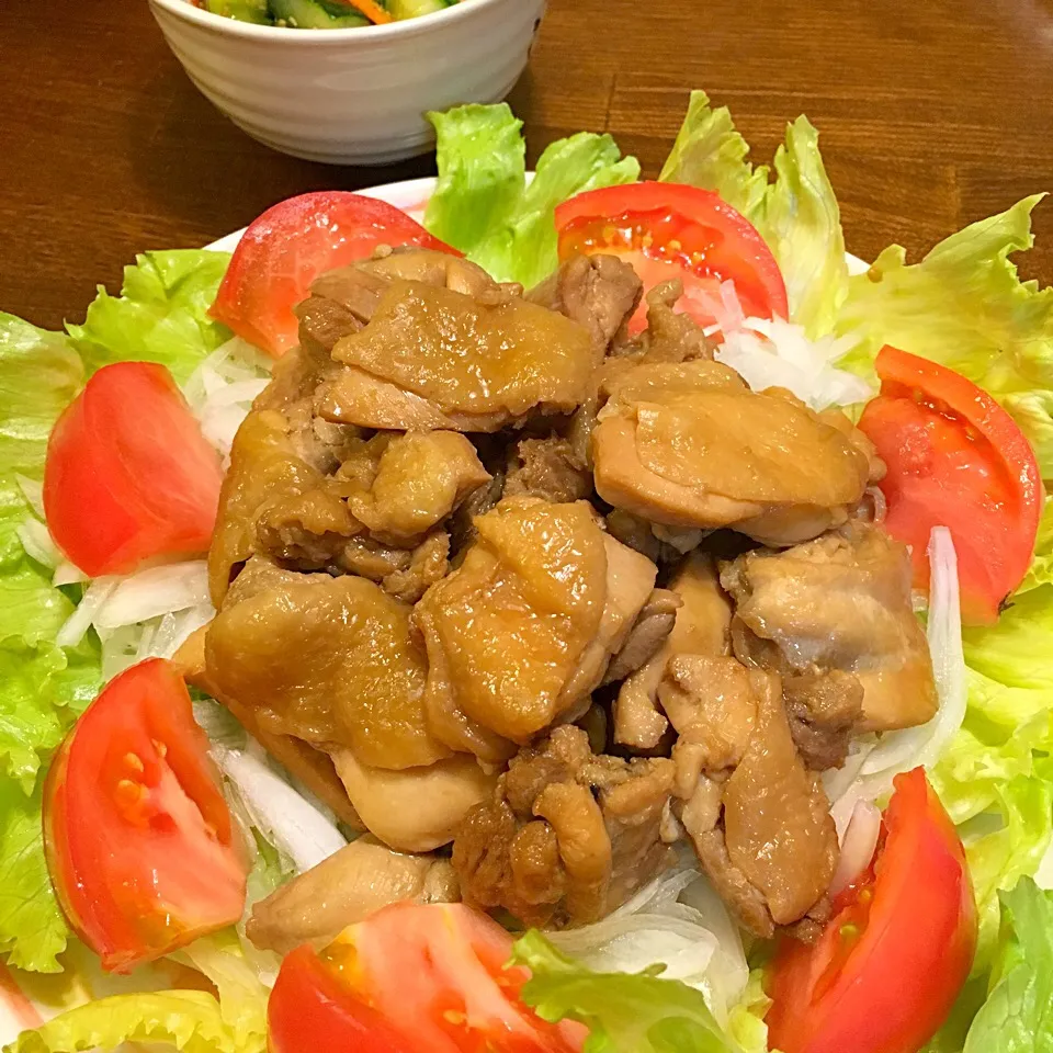 桜央里さんの料理 調味料三つで簡単美味しい🎶ジューシーチキンのさっぱり煮🐔|ゆうみん（4人の母ちゃん）さん