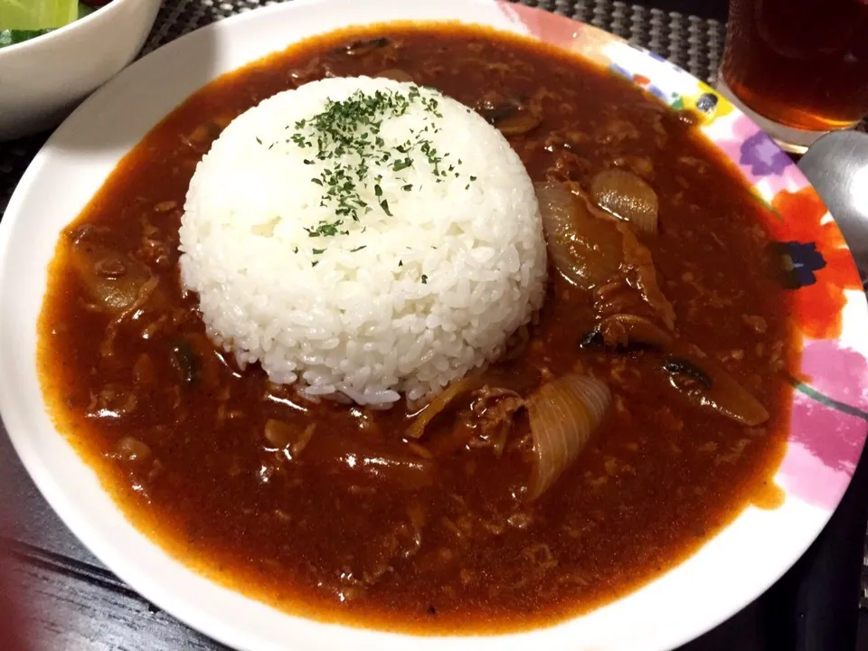 ももみさんの料理 ハヤシライス(●´･(ｪ)･`●)∩|ももみさん