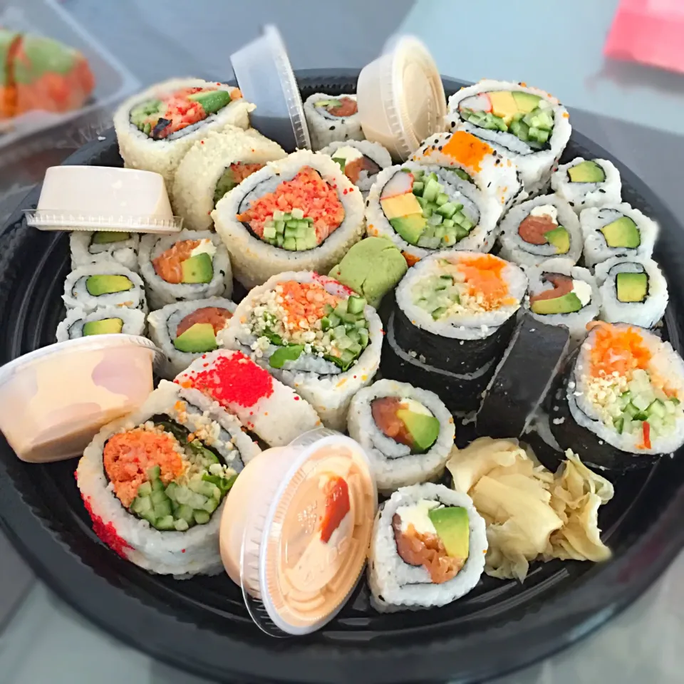 Sushi tray😜|prinSjさん