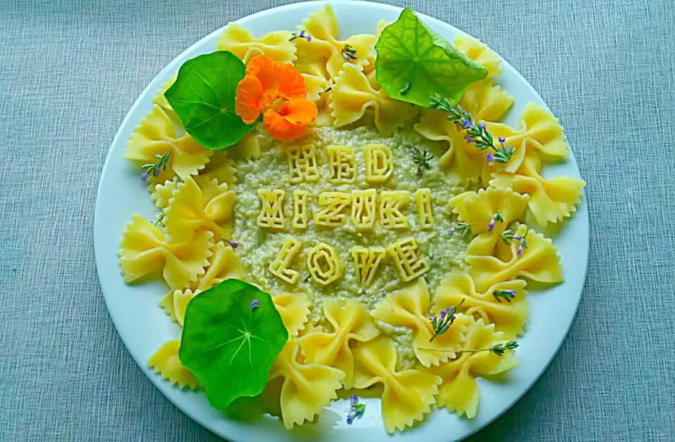 Birthday pasta.試作。バースデーパスタ。|KimaLABOさん