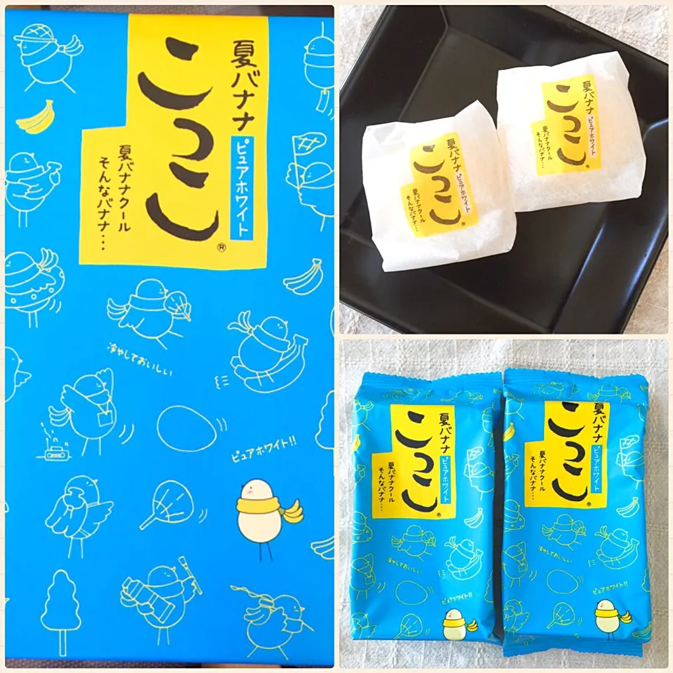 Snapdishの料理写真:静岡のお菓子”夏バナナこっこ・期間限定
しが昨日静岡に出張に行ったお土産です(*´︶`*)♡|Makinsさん