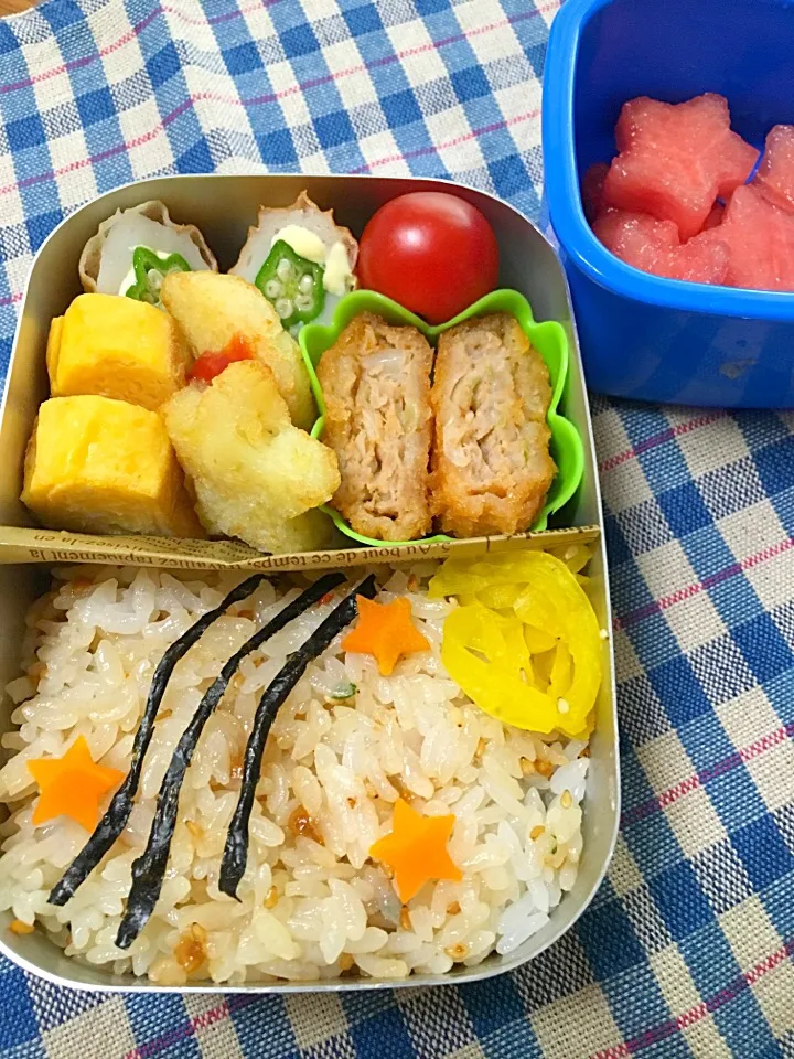 Snapdishの料理写真:幼稚園弁当《七夕》|チョコンさん