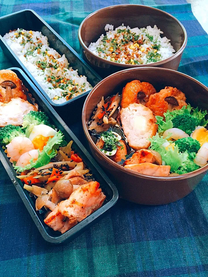 お父さん、高校男子お弁当(*^_^*)2016.07.07|カンカンさん