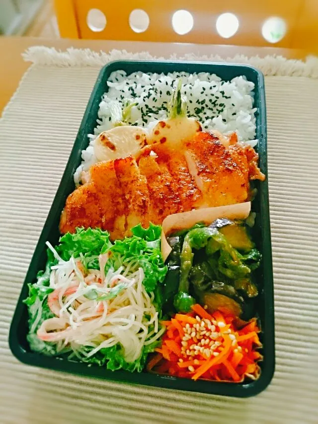 Snapdishの料理写真:高２息子のお弁当|salalaさん