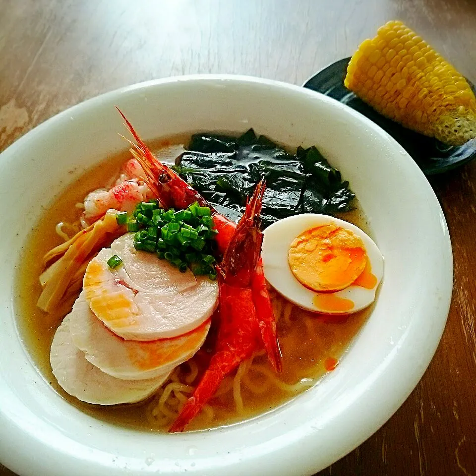 冷やしラーメン【塩】|プチテンよすさん