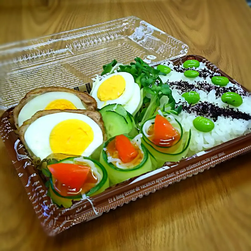 Snapdishの料理写真:高2*Ｒちゃんのお弁当¨̮♡|お茶菓子さん