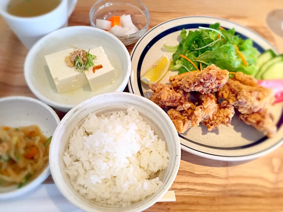 唐揚げ定食|チカさん