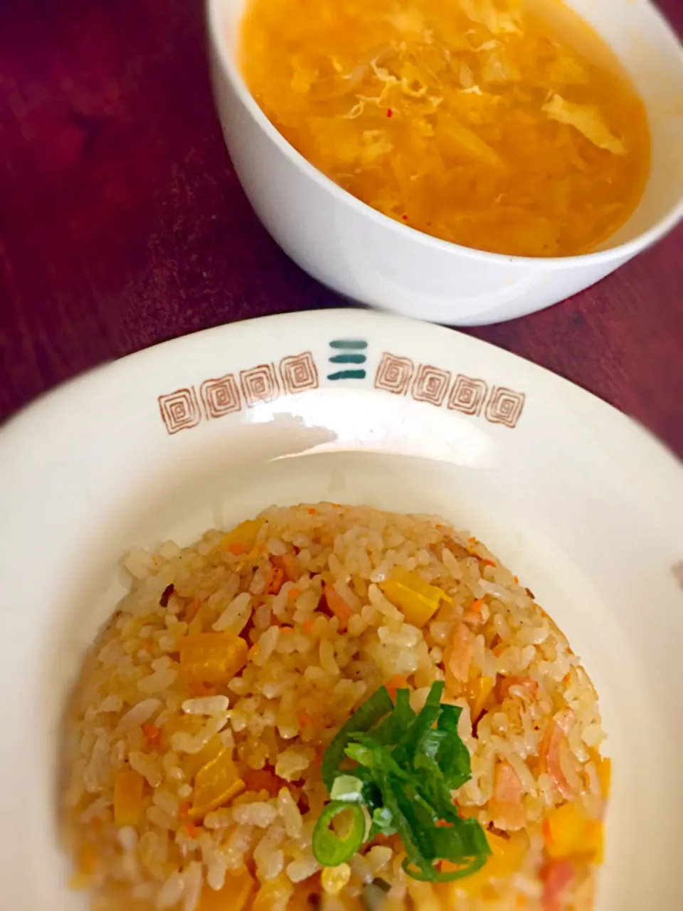 Lunch 7.7
Fried rice and Kimchi soup|moonmoonさん