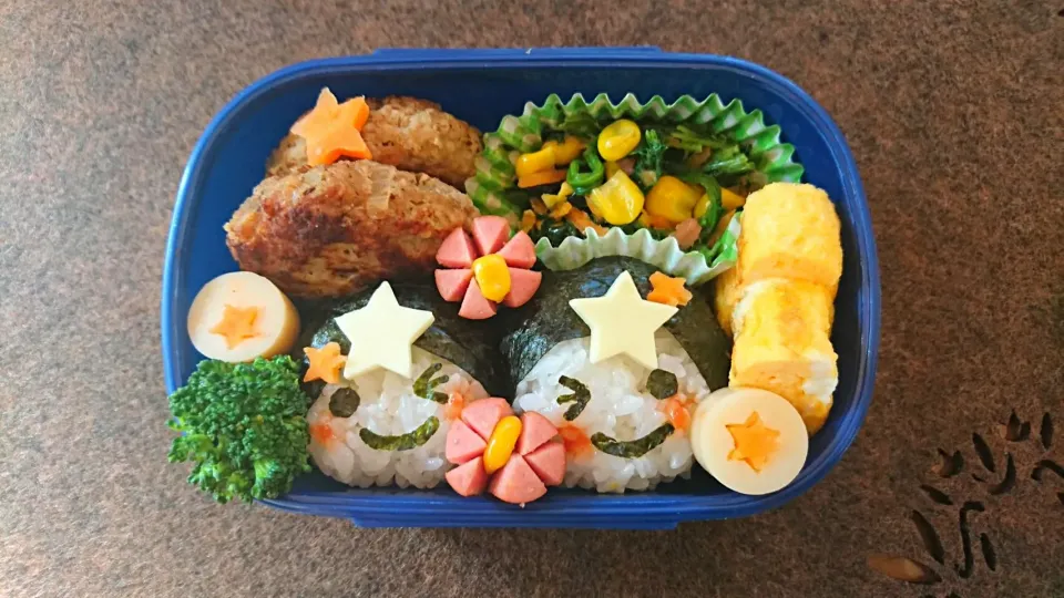 Snapdishの料理写真:年少☆七夕弁当|ゆーみんさん