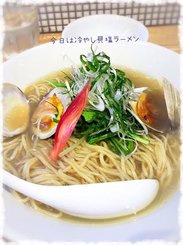 冷やし貝塩ラーメン|林とびぃさん