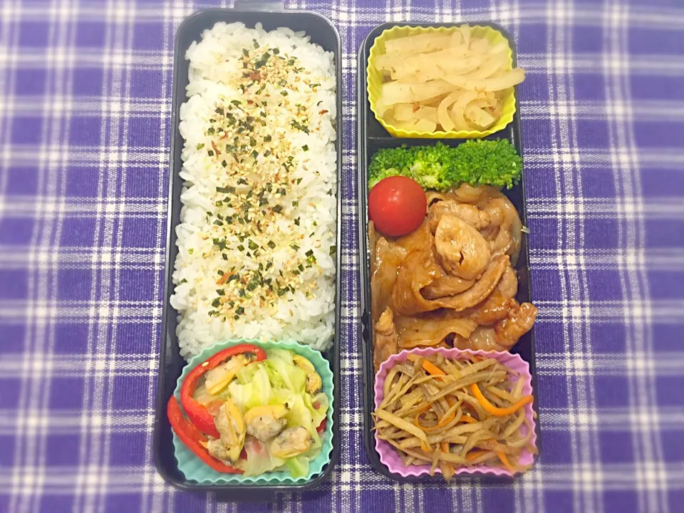 豚丼弁当。|ももみにゃん。さん