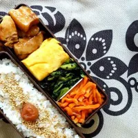 豚角煮のお弁当。|Yuko Suenagaさん