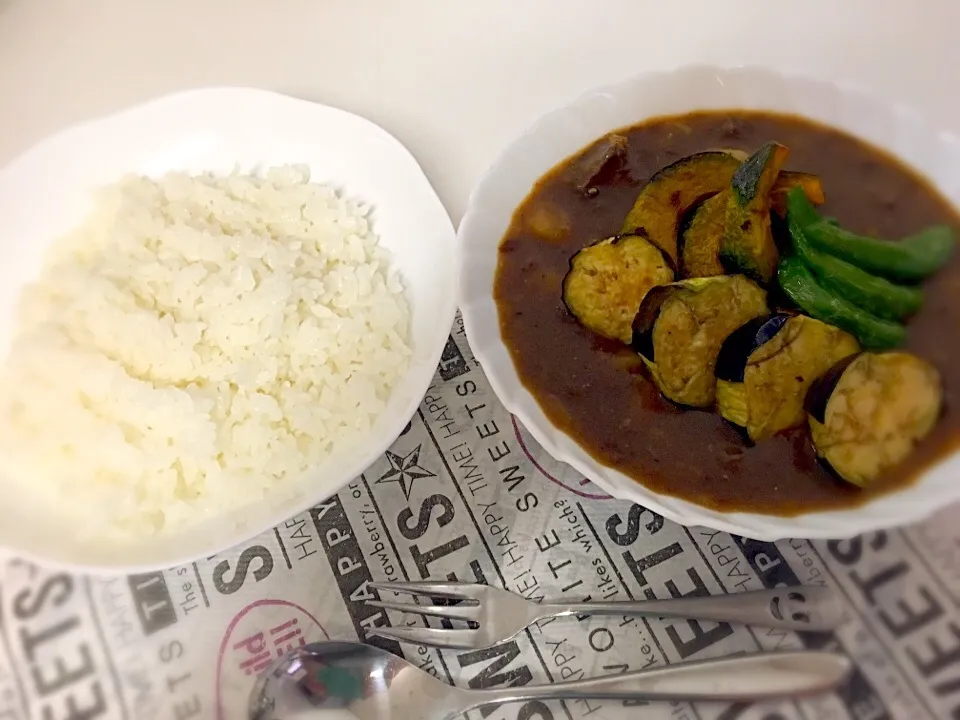 Snapdishの料理写真:シカ肉の夏野菜カレー|Hiroko Yokomizoさん