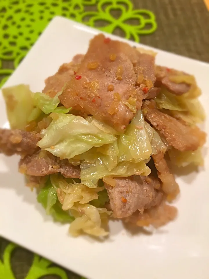 豚肉野菜炒め(*^o^*)|アリエッティさん