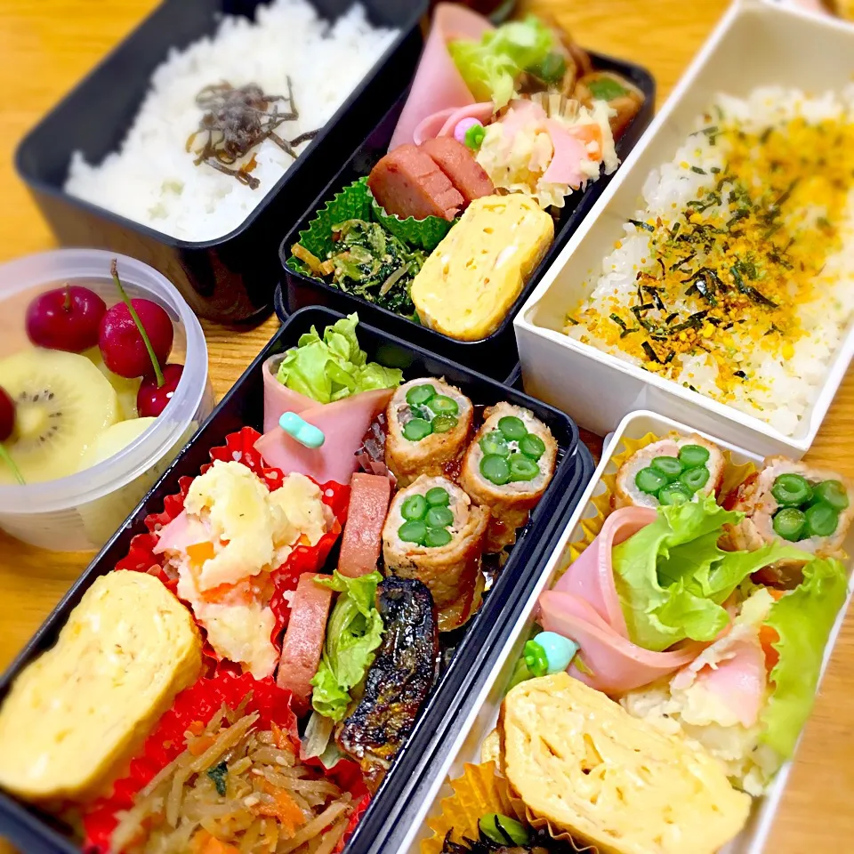 今日のお弁当！2016.7.8
パパ弁💕娘弁💕my弁💕|mayuさん