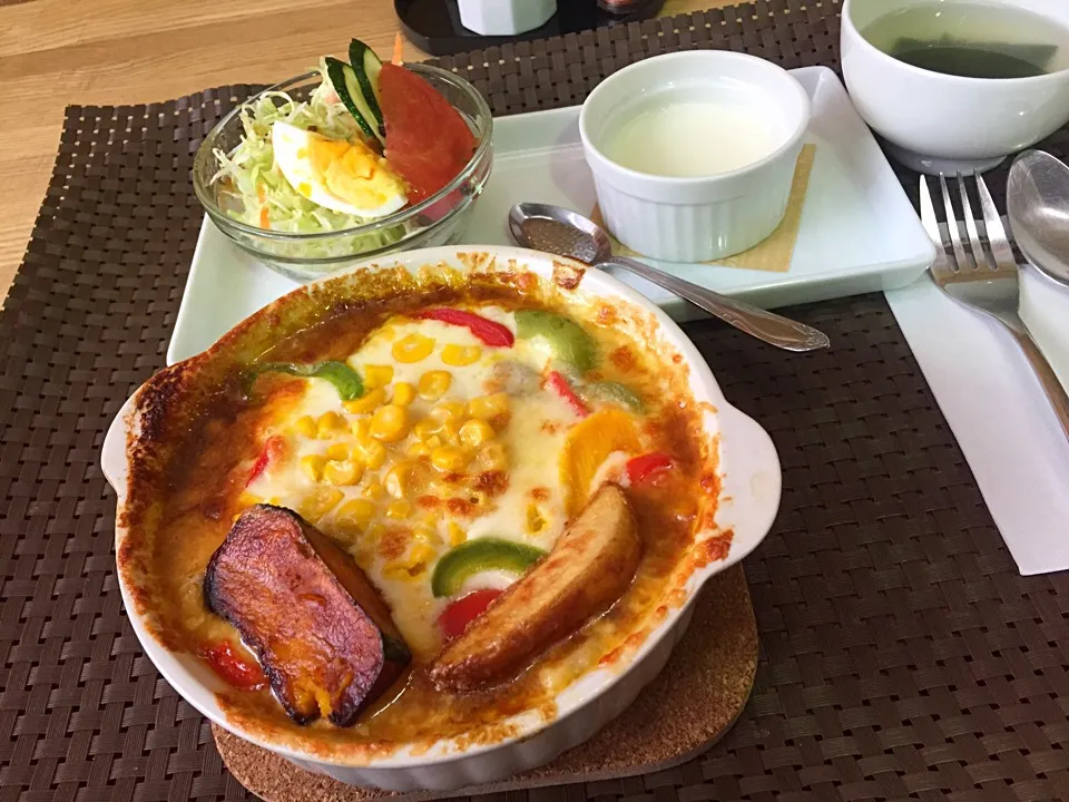 新・美瑛カレー焼き麺うどん|カウンター嬢さん