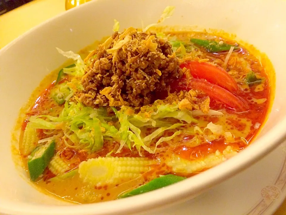 冷やし豆乳担々麺🍜@赤坂 四川飯店|おかっぴーさん