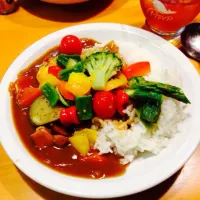 夏野菜カレーにチャレンジしました‼︎|yappoさん