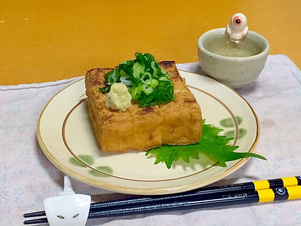 焼き厚揚げ!  (^-^)|Kei Satoさん