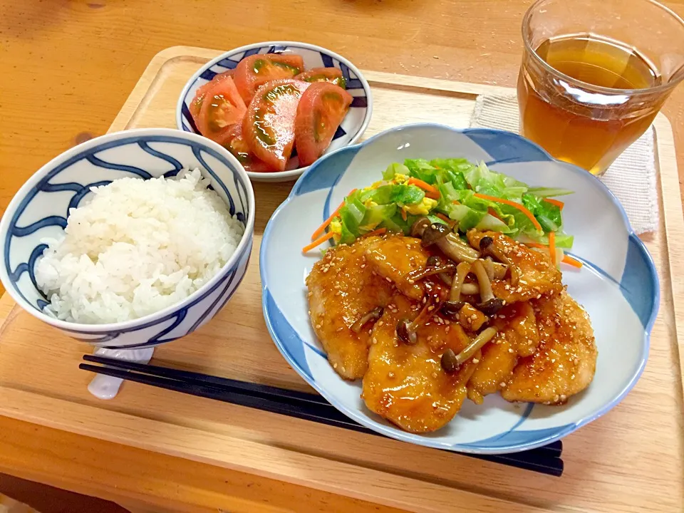 鶏胸肉の甘辛焼き|ルドルフさん