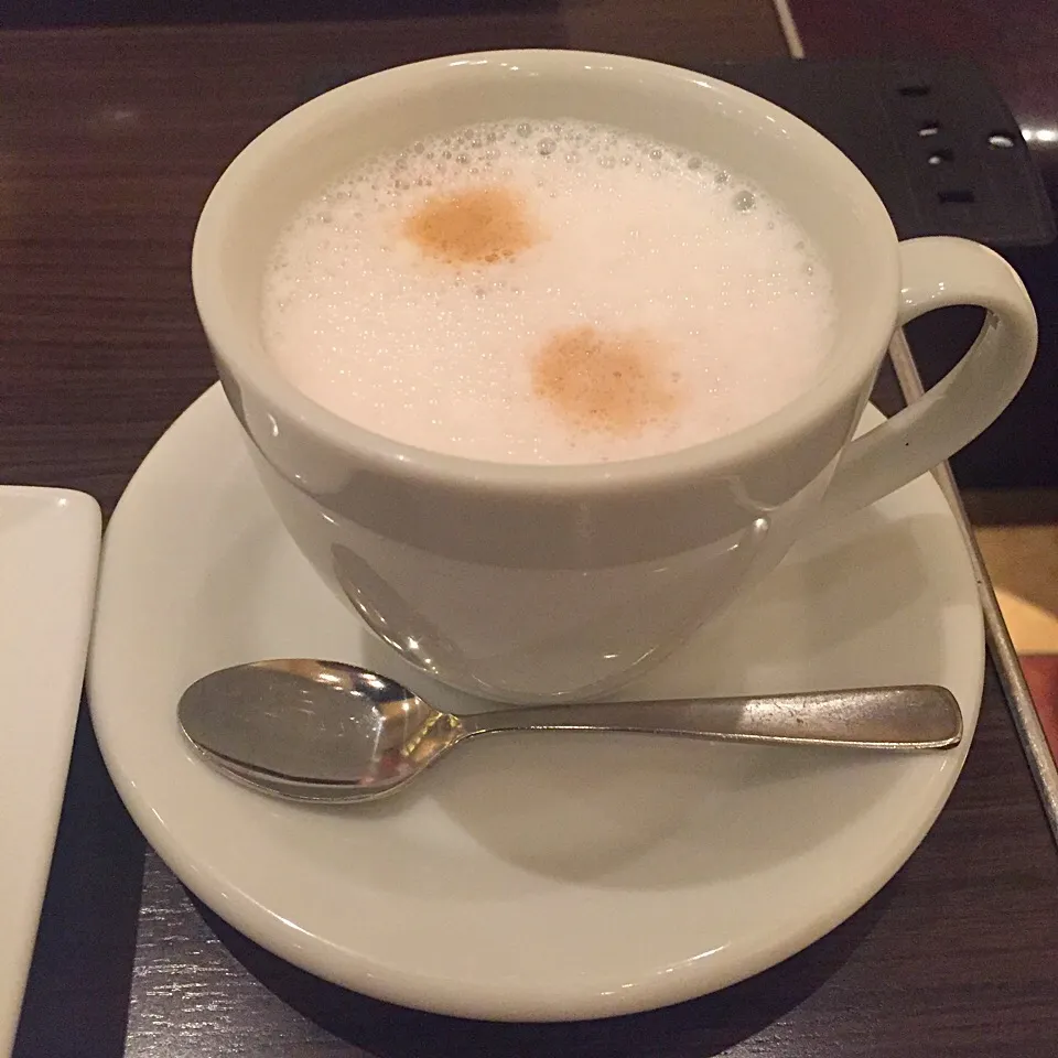 カプチーノにしました セットで650円|ももさん