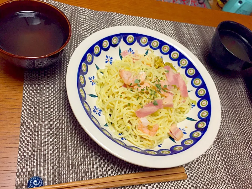 ベーコンセロリのレモン焼きそば|hhhさん