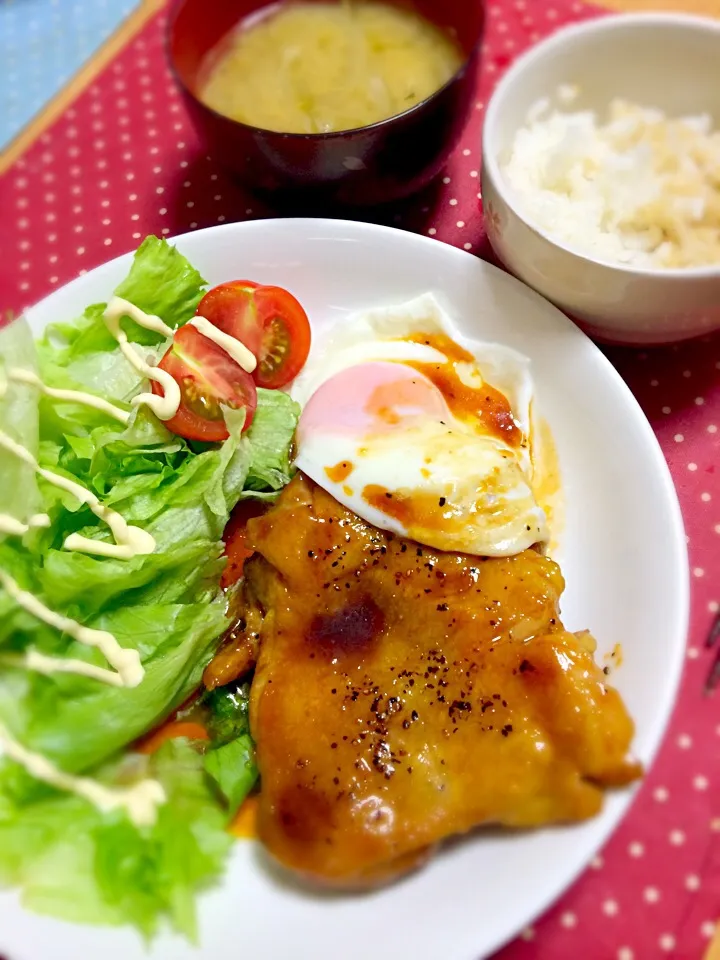 Snapdishの料理写真:チキンステーキ|ゆきさん