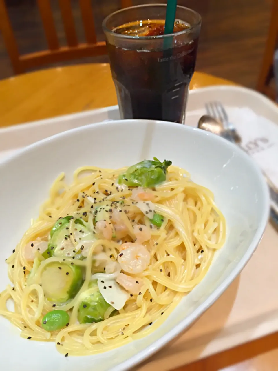 タリーズパスタランチ🍝❗️|wildcat山猫さん