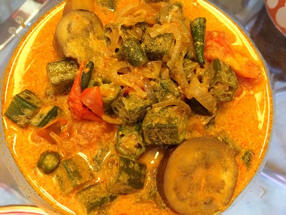 Fish head curry part two the veggies|Ong Sor Fernさん