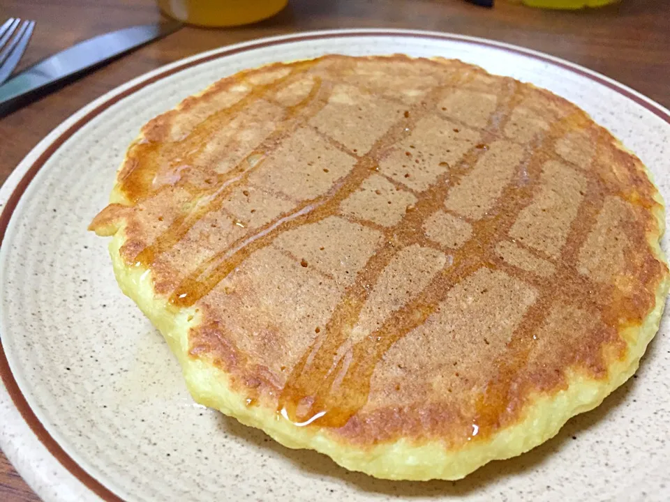 豆腐&おからホットケーキ|いのししっちさん