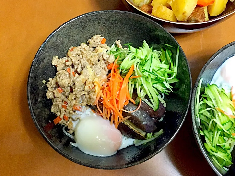 Snapdishの料理写真:冷やし坦々麺|みえさん