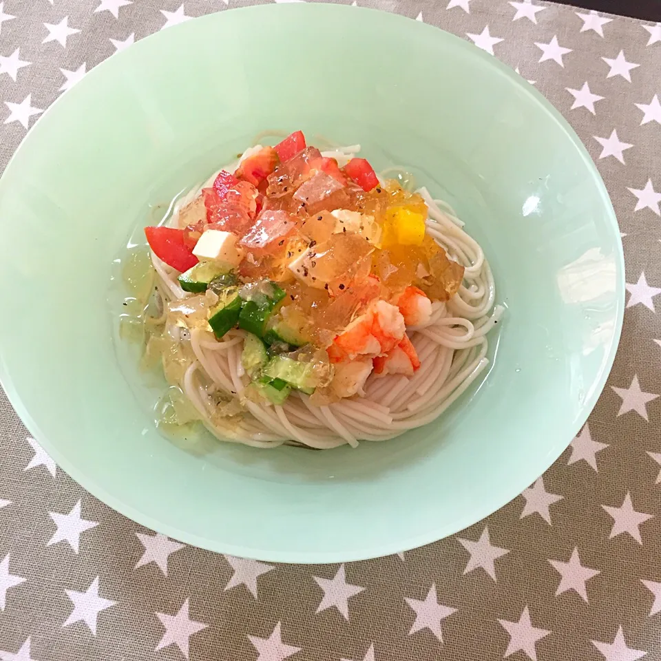 コンソメジュレのせうどん|ちいちいさん