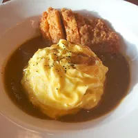 Omurice with Chicken Katsu|Ireneさん