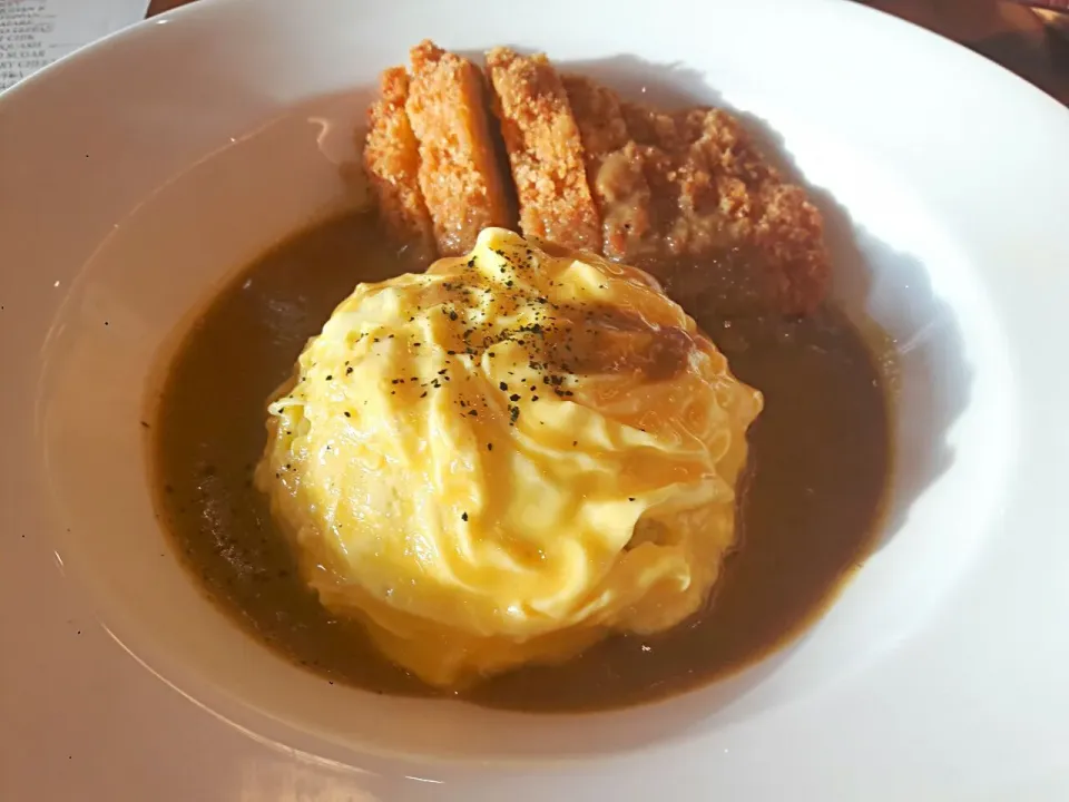 Omurice with Chicken Katsu|Ireneさん