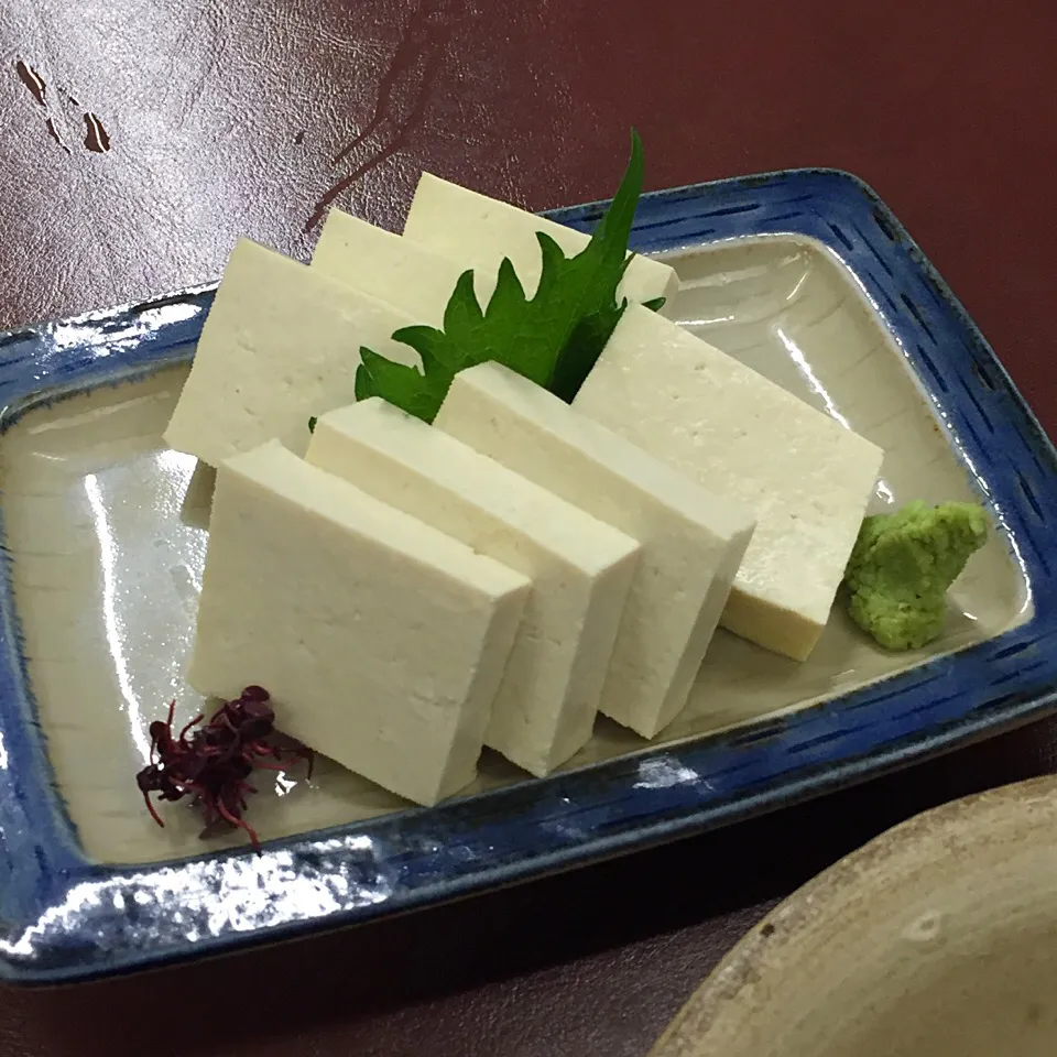 はじめましての堅豆腐！お刺身みたいで面白かったー！👏|ももさん