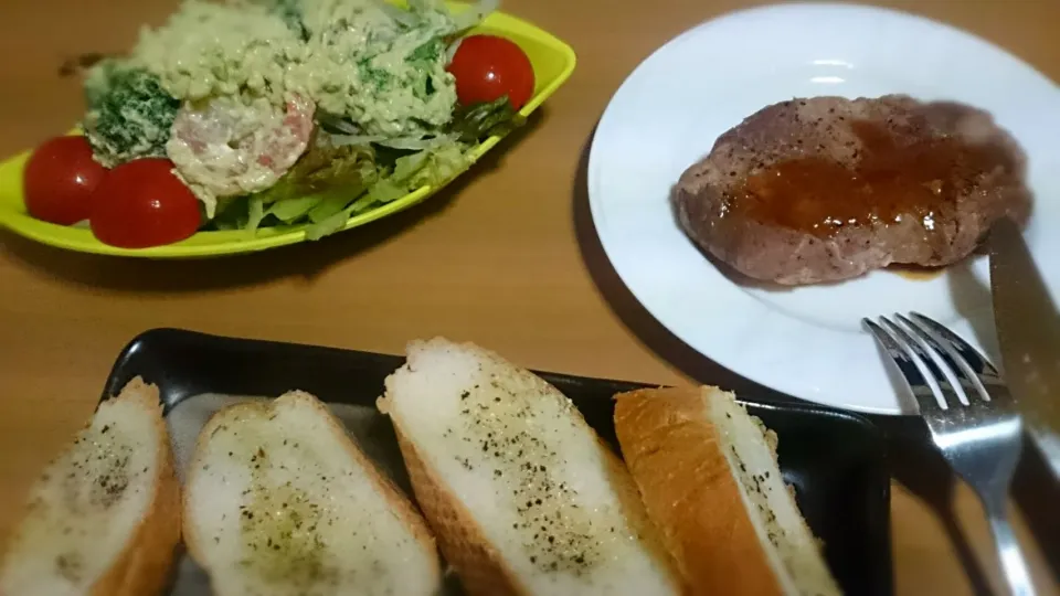 Snapdishの料理写真:お安い豚こまで豚ステーキ風(о´∀`о)|ももじり(о´∀`о)さん