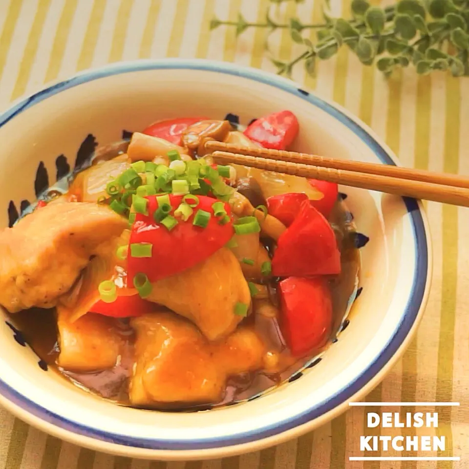 【動画】美味しい！ヘルシー！鶏むね酢鶏鶏の作り方#delishkitchentv|DELISH KITCHENさん