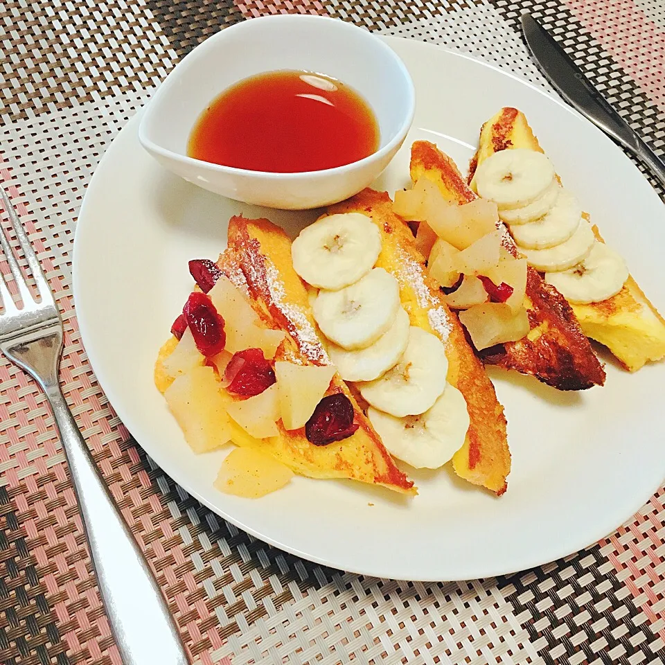 🍎Apple Cinnamon French Toast🍏|leeさん