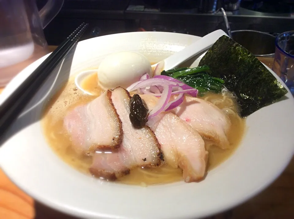 池袋要町の篠はらさん「特製鯛白鶏ラーメン🍜」😻|アライさんさん