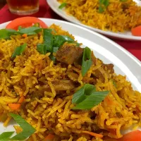 Snapdishの料理写真:🇮🇳マトンビリヤニ🇮🇳 Mutton Biryani!!