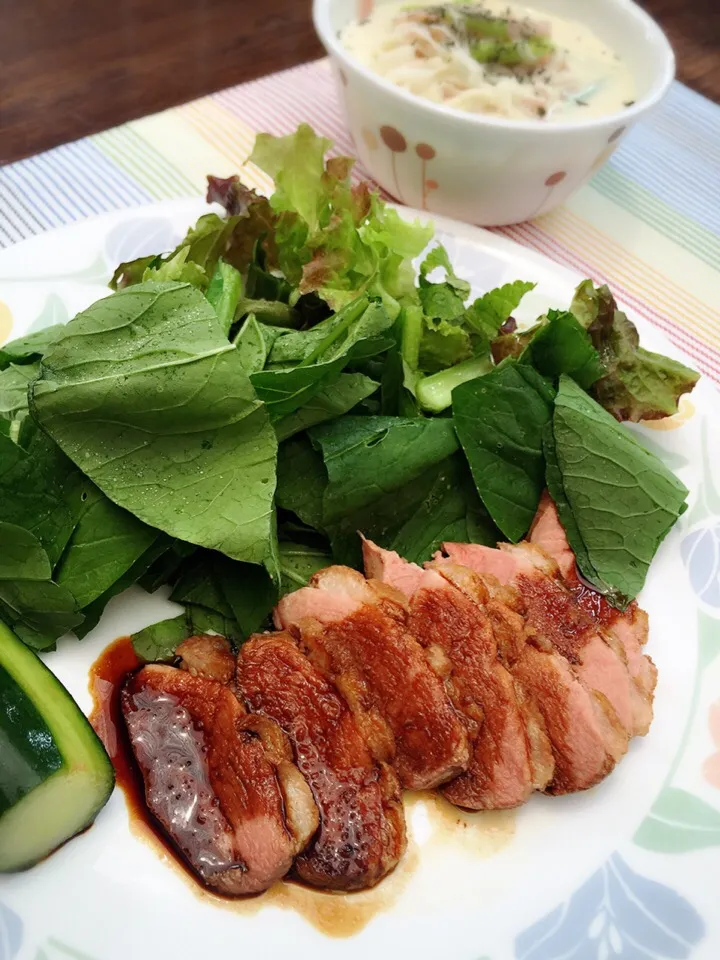 糖質制限食紅茶鴨肉ロースト|サクラさん