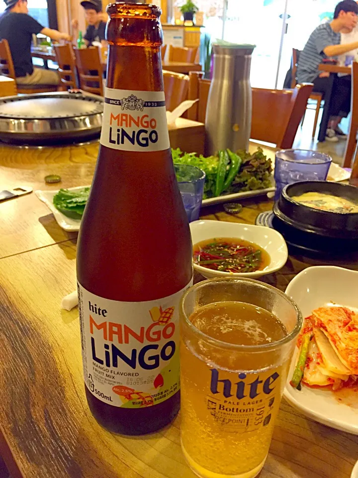 Hite mango lingo beer|Sky Blueさん