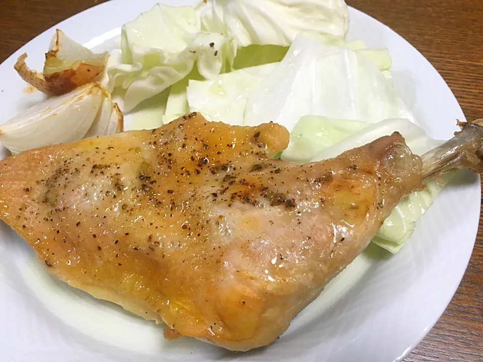 Snapdishの料理写真:一鶴の骨付鳥風🐓|うめち。さん