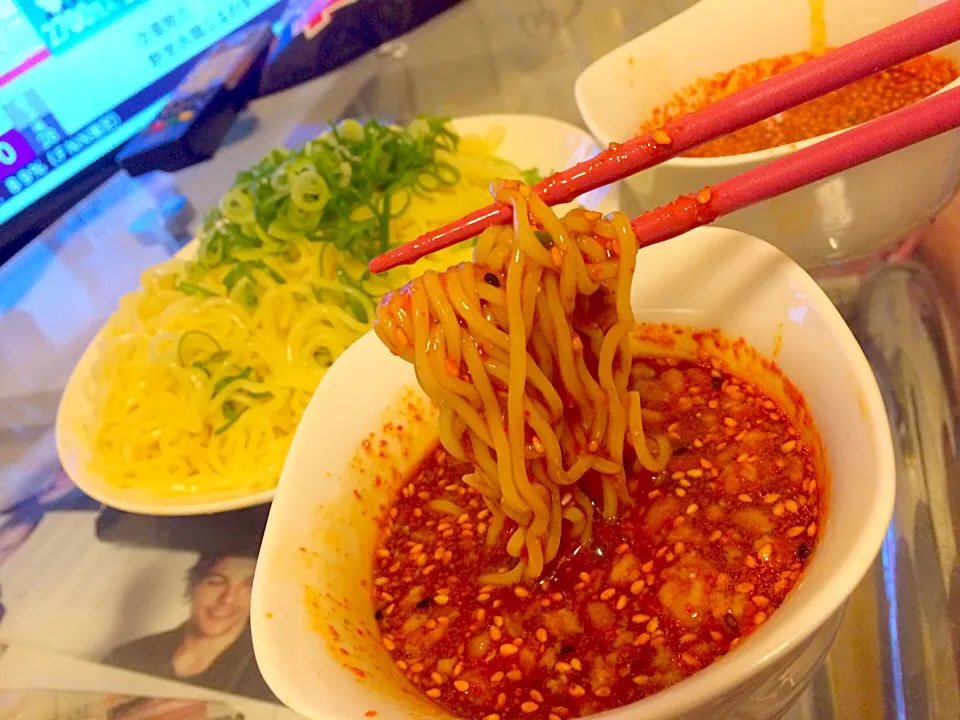 彼氏お手製！納豆の日にちなんだつけ麺じゃけん‼︎|まぁちさん