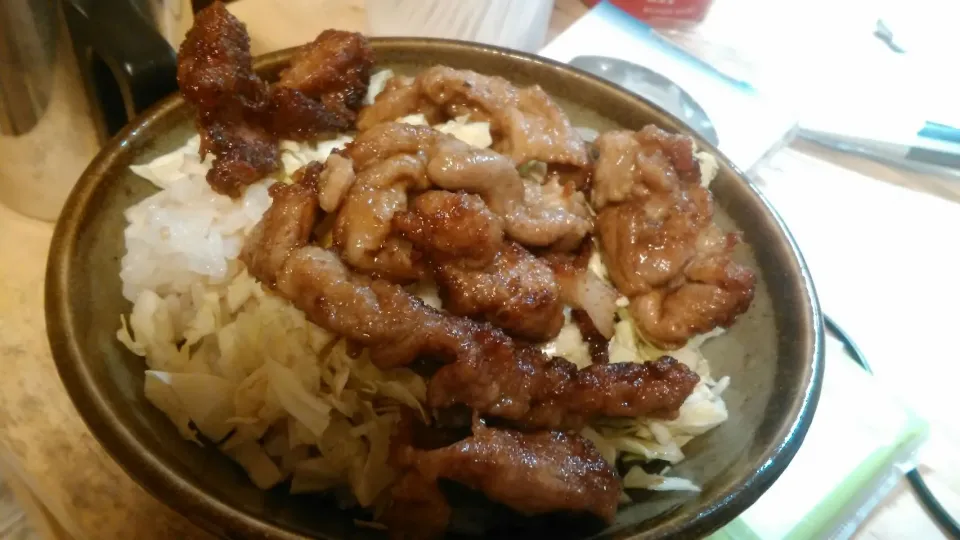 揚焼き豚丼
にんにく醤油だれ味|ざきさん