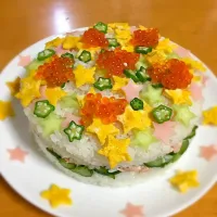 Snapdishの料理写真:ケーキすし