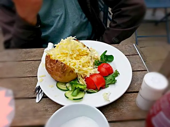 Jacket potato with cheese ♥♥♥♥|Heartさん