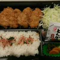 Snapdishの料理写真:いい日とん勝:ヒレカツ弁当|つーさん