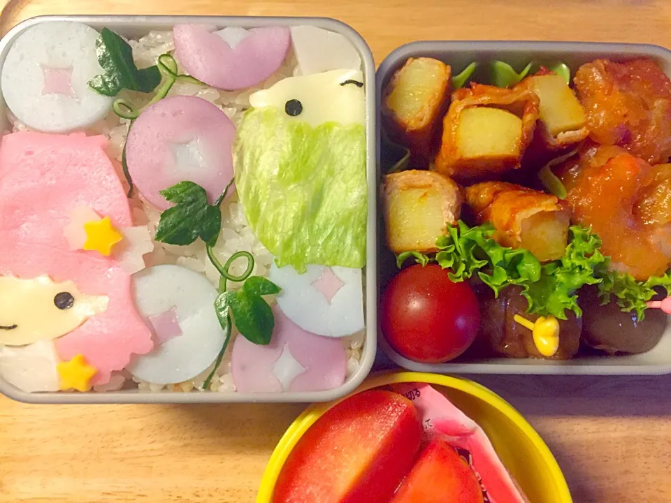 今日の長女お弁当〜💙💜|F.Sさん