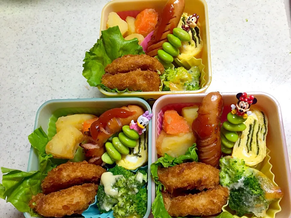 Snapdishの料理写真:お弁当🍓|peachさん